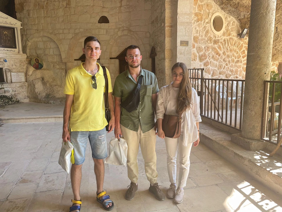 Магистранты Восточного факультета ГАУГН на стажировке в Сирии