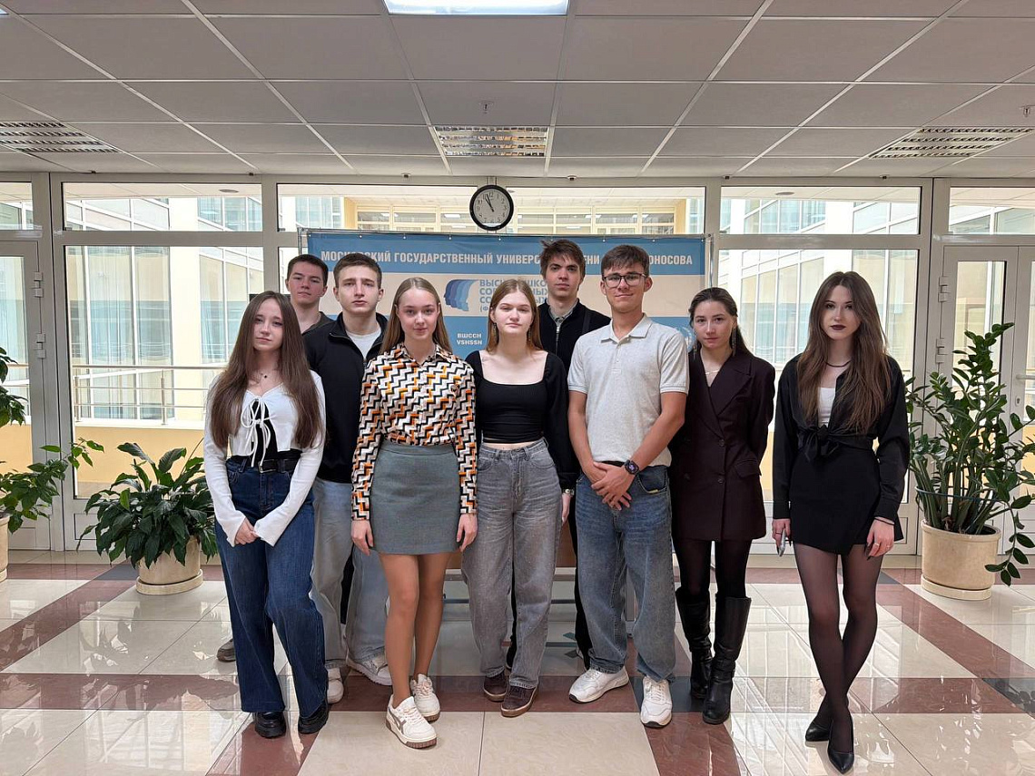 Студенты профиля «СПЭ» на XXXIII Международной научной конференции «Ломоносов-2026»